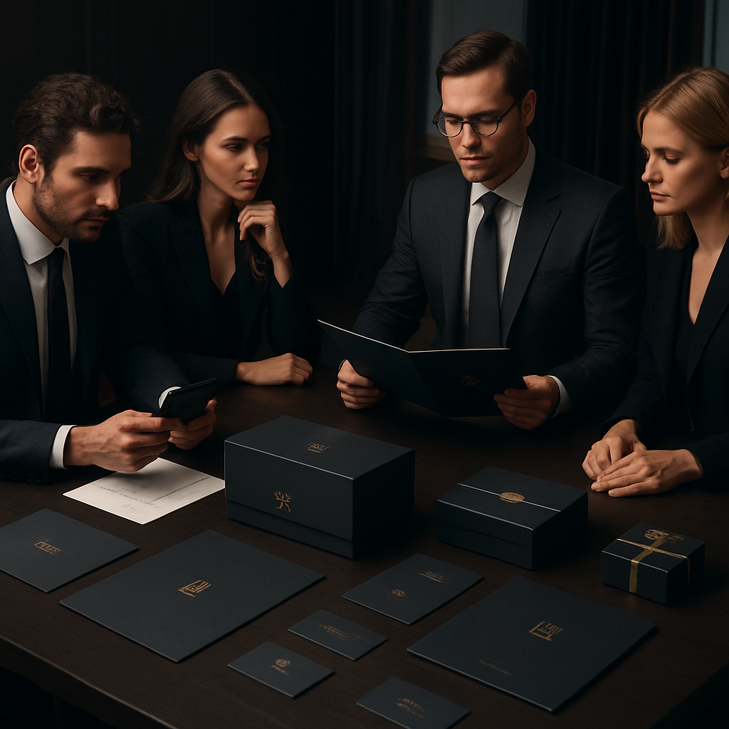 REGENTALE team crafting premium branding experiences